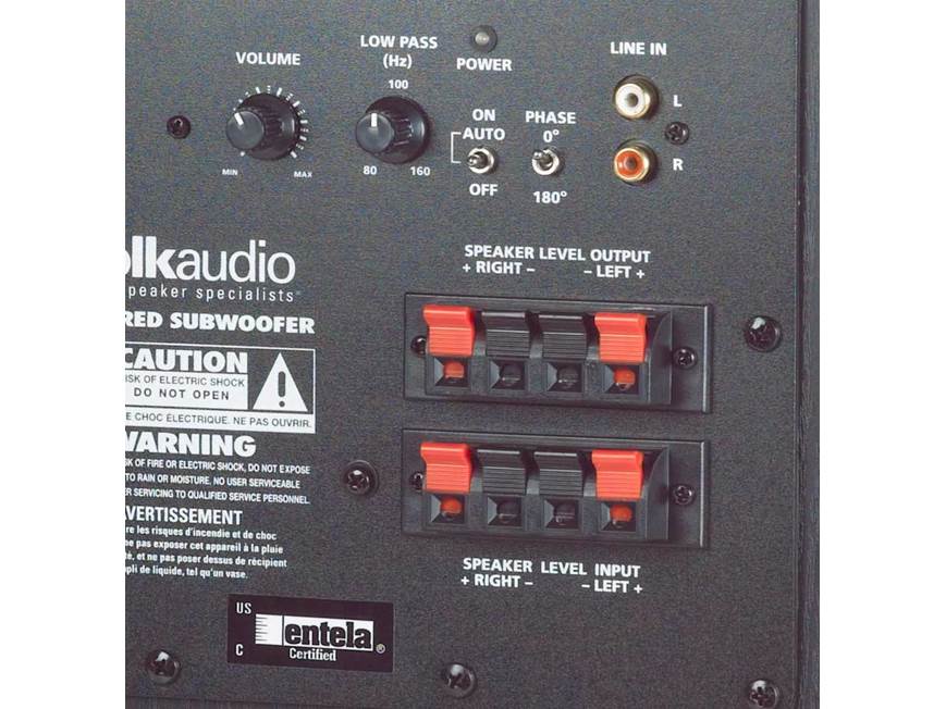 Polk Audio PSW10 - Powered Subwoofer