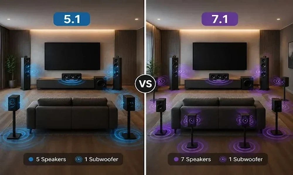 Dolby 5.1 vs 7.1 Which Home Theatre System Is Better?