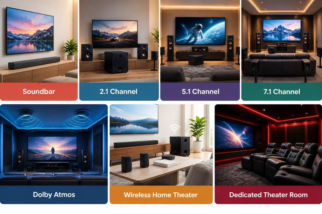 Types of Home Theater Systems and Which Type Is Best for Your Home?