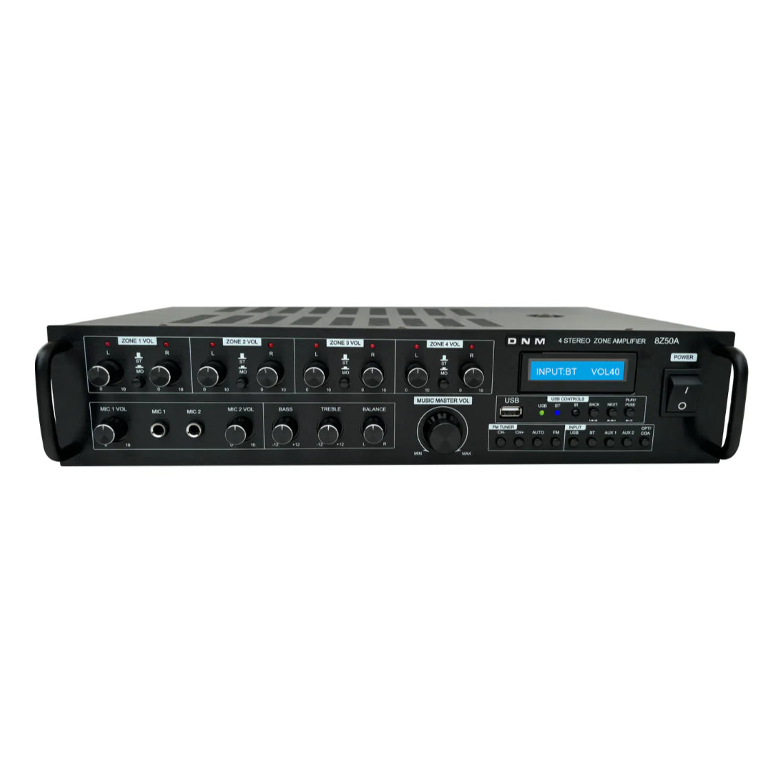 DNM 4 Stereo 8 Mono Zone Amplifier 8Z50