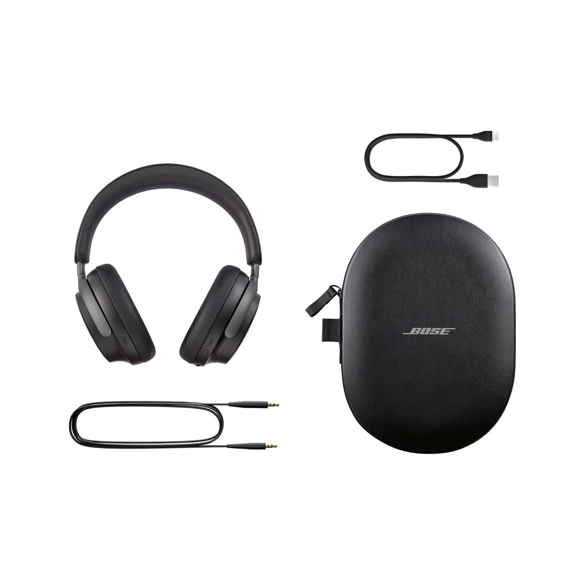 Bose-QuietComfort-Ultra-Headphone-Left-Angled-View-Black