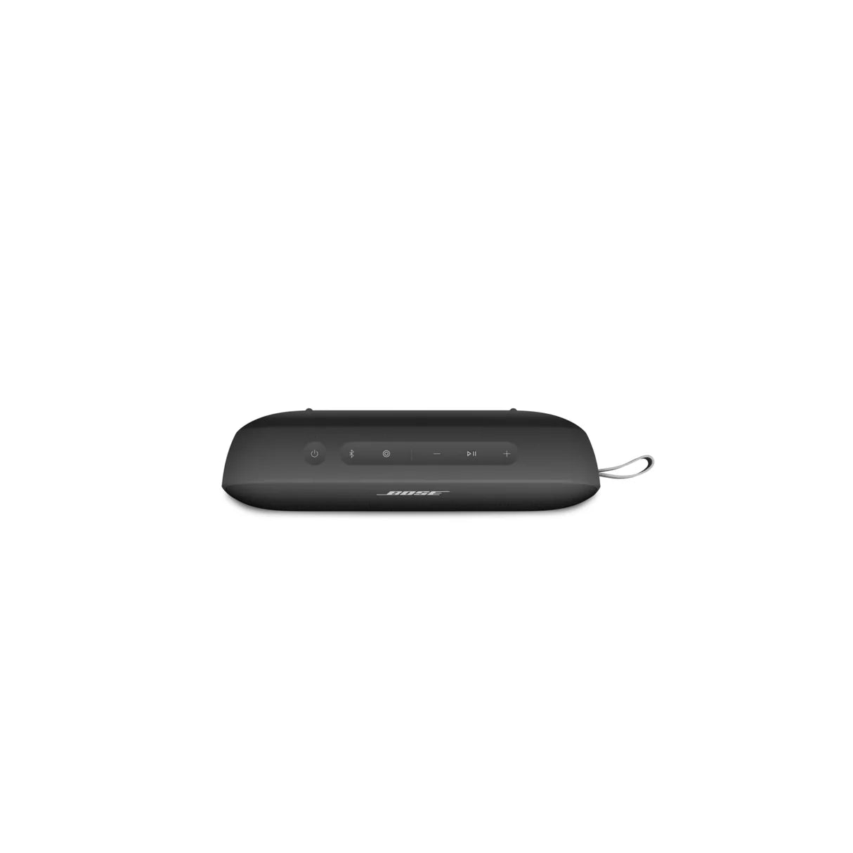 Silver speaker on a white background