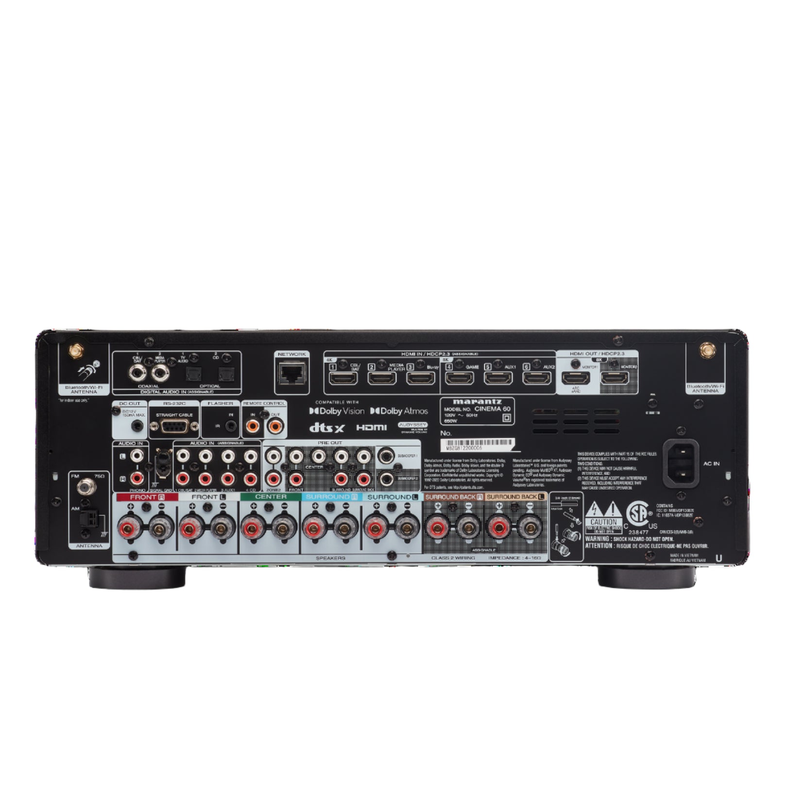 Marantz Cinema 60 Premium 7.2 Channel AV Receiver