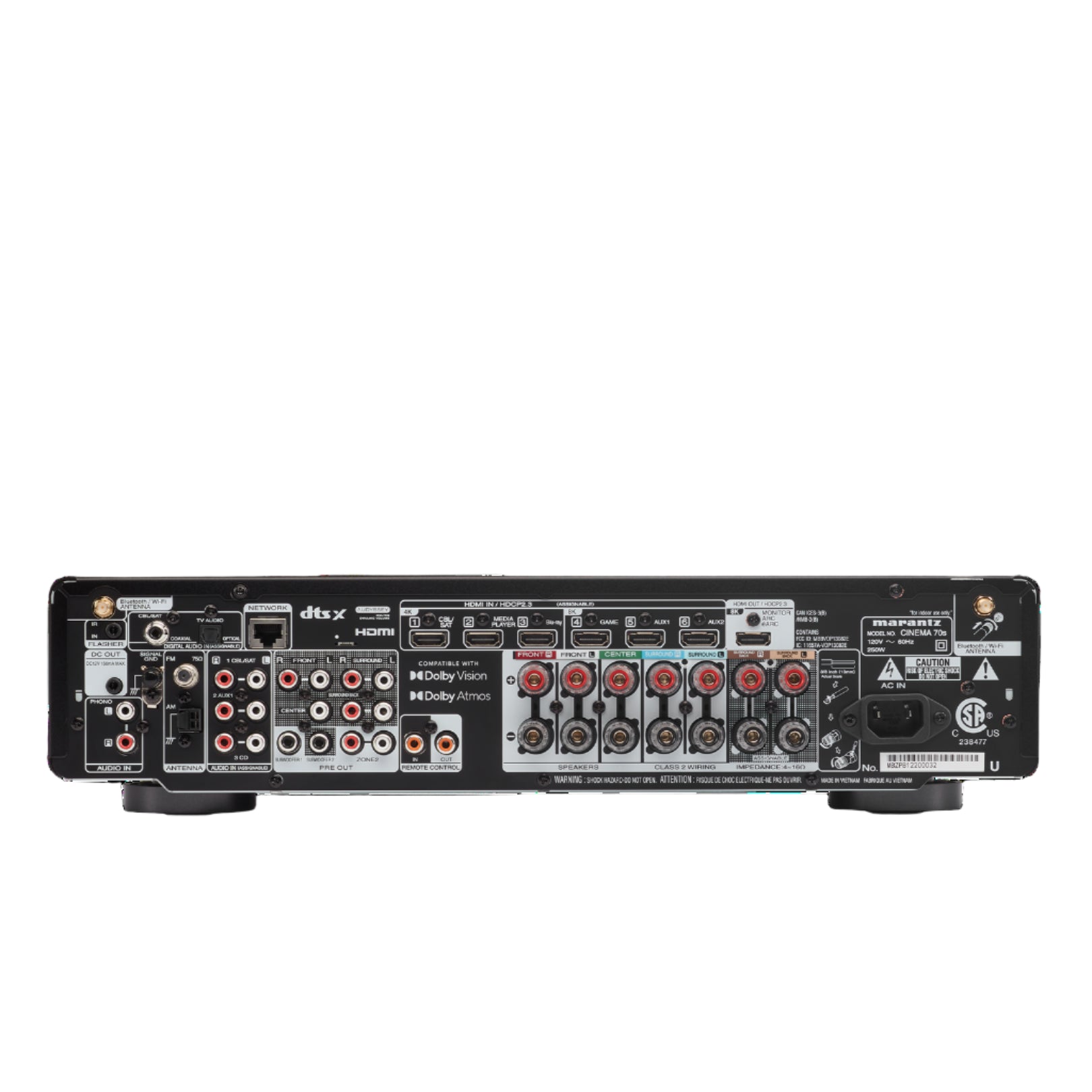 Marantz Cinema 70s - 7.2 Channel AV Receiver