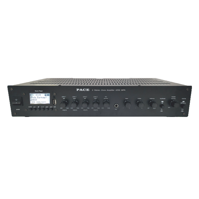PACE 2 Stereo Zone Amplifier 2Z50MPA