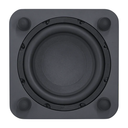 Black subwoofer driver