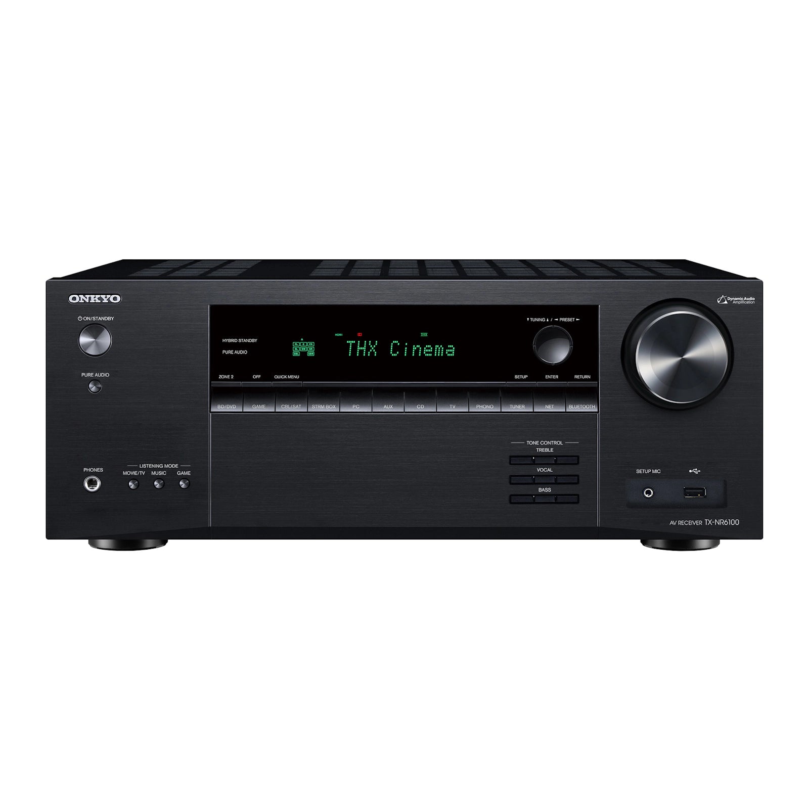 Onkyo NR6100 7.2 8K AV Receiver with Dolby Atmos