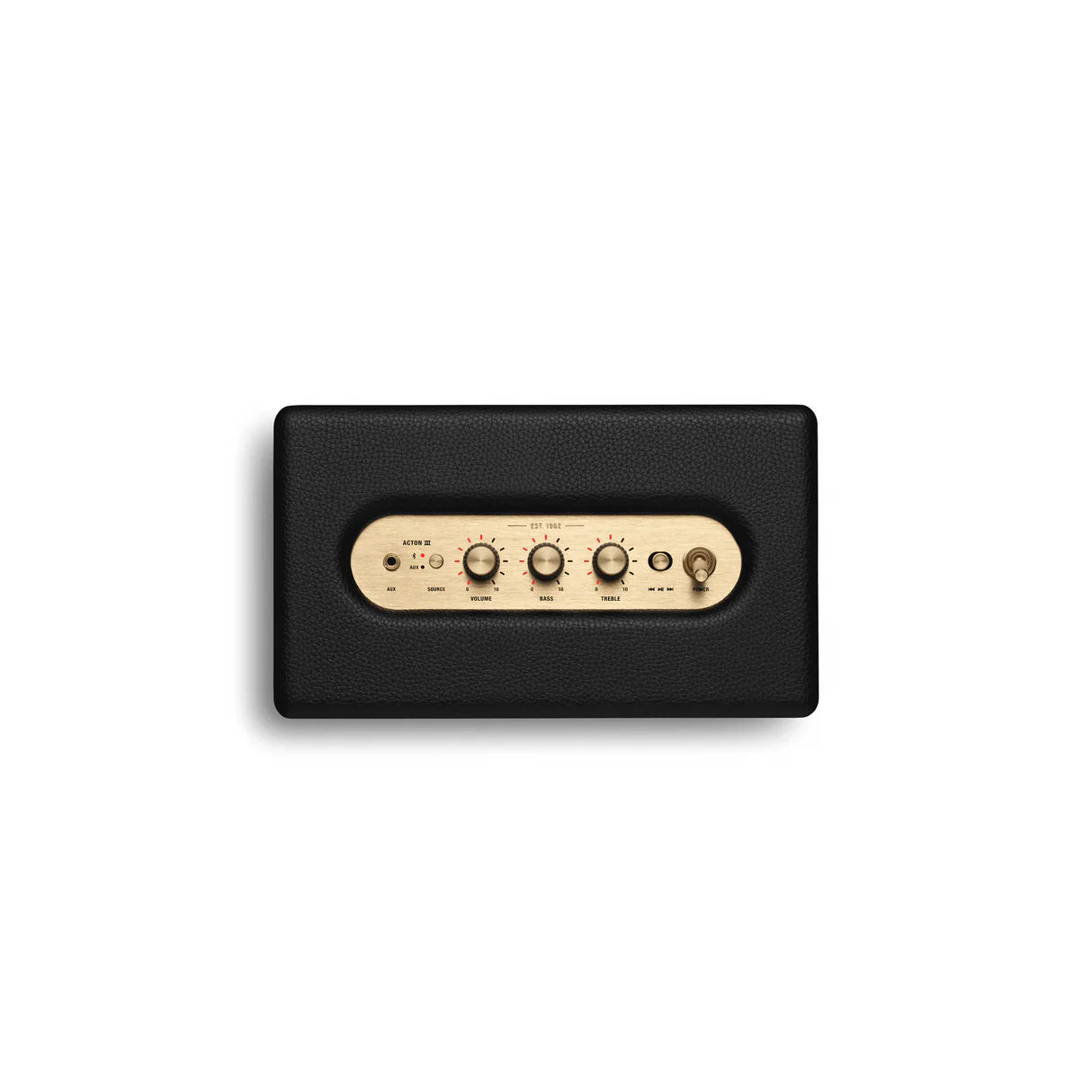 marshall speaker top side