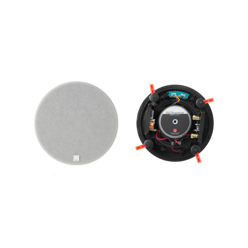 Two speaker components on a white background