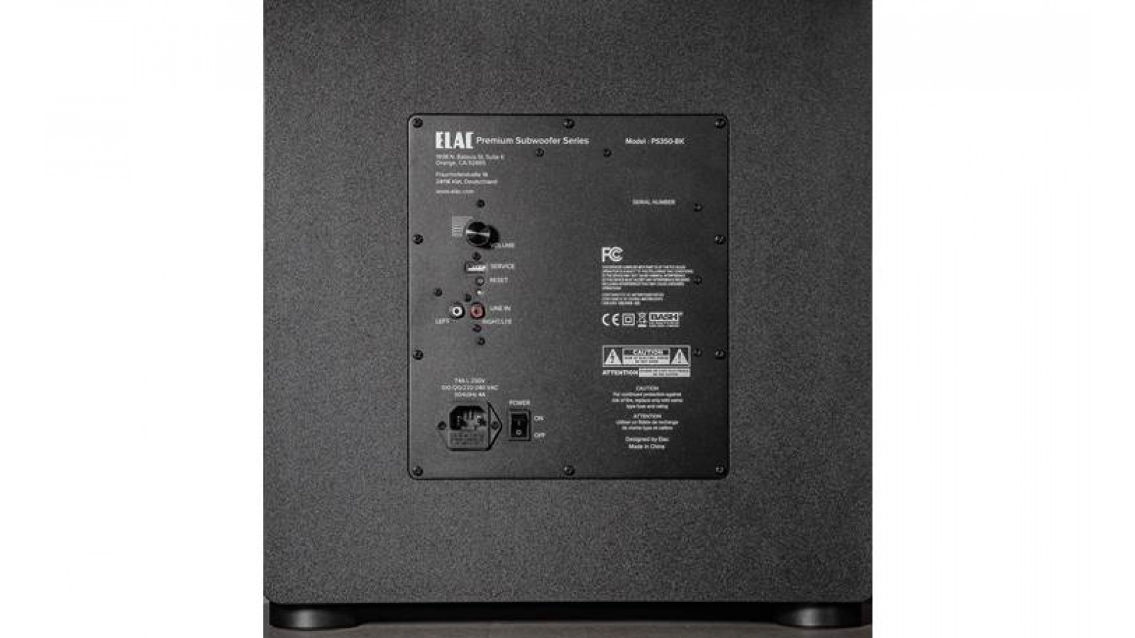 Elac Varro Premium Ps350 12-inch Subwoofer