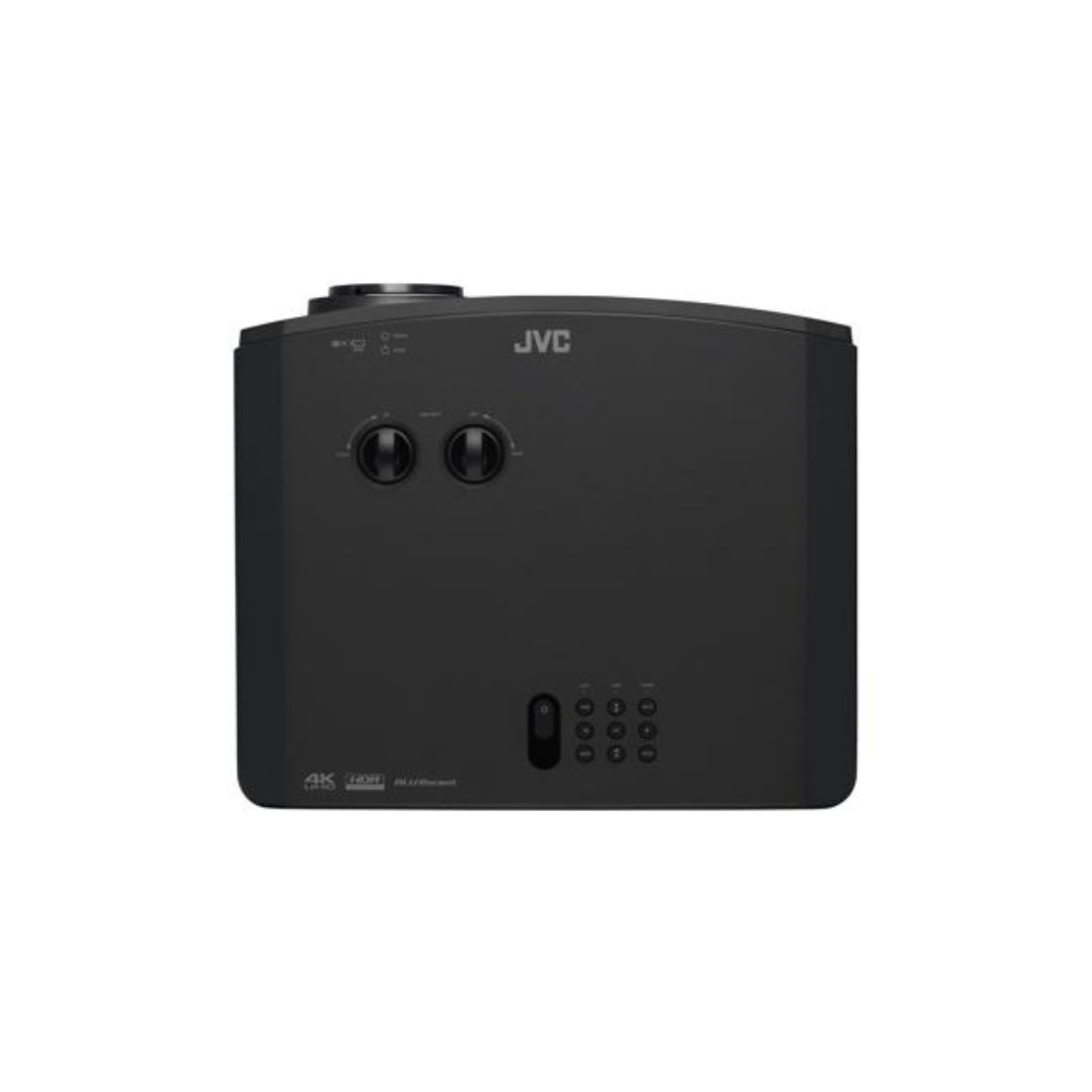 Black projector on a white background