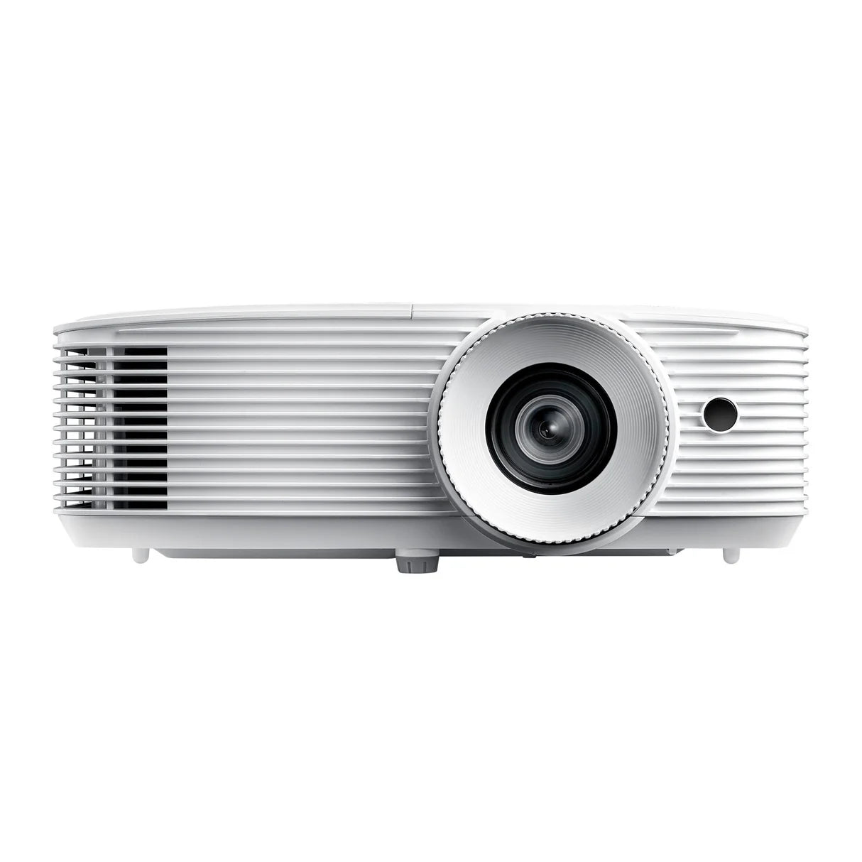 White projector on a white background